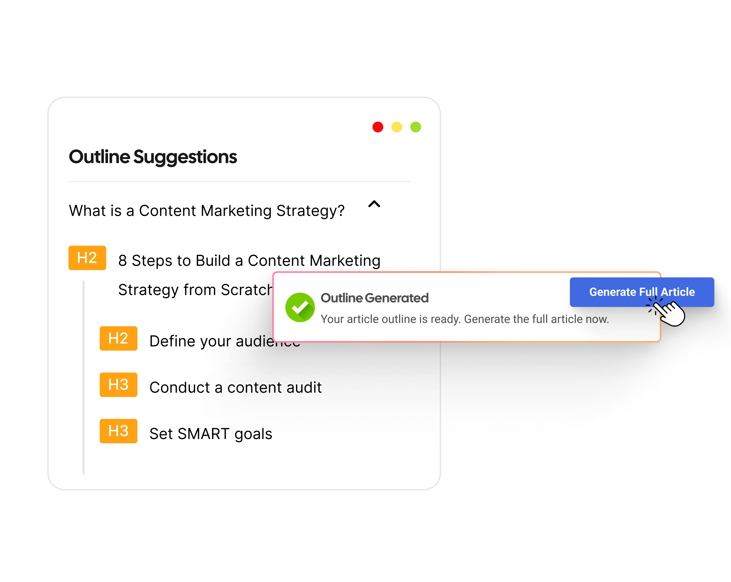 Automated brief expansion